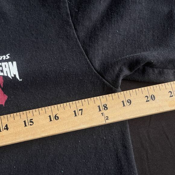 Busch Gardens Mens Shirt Small Howl-O-Scream Halloween Scary Black Amusement - Picture 7 of 9